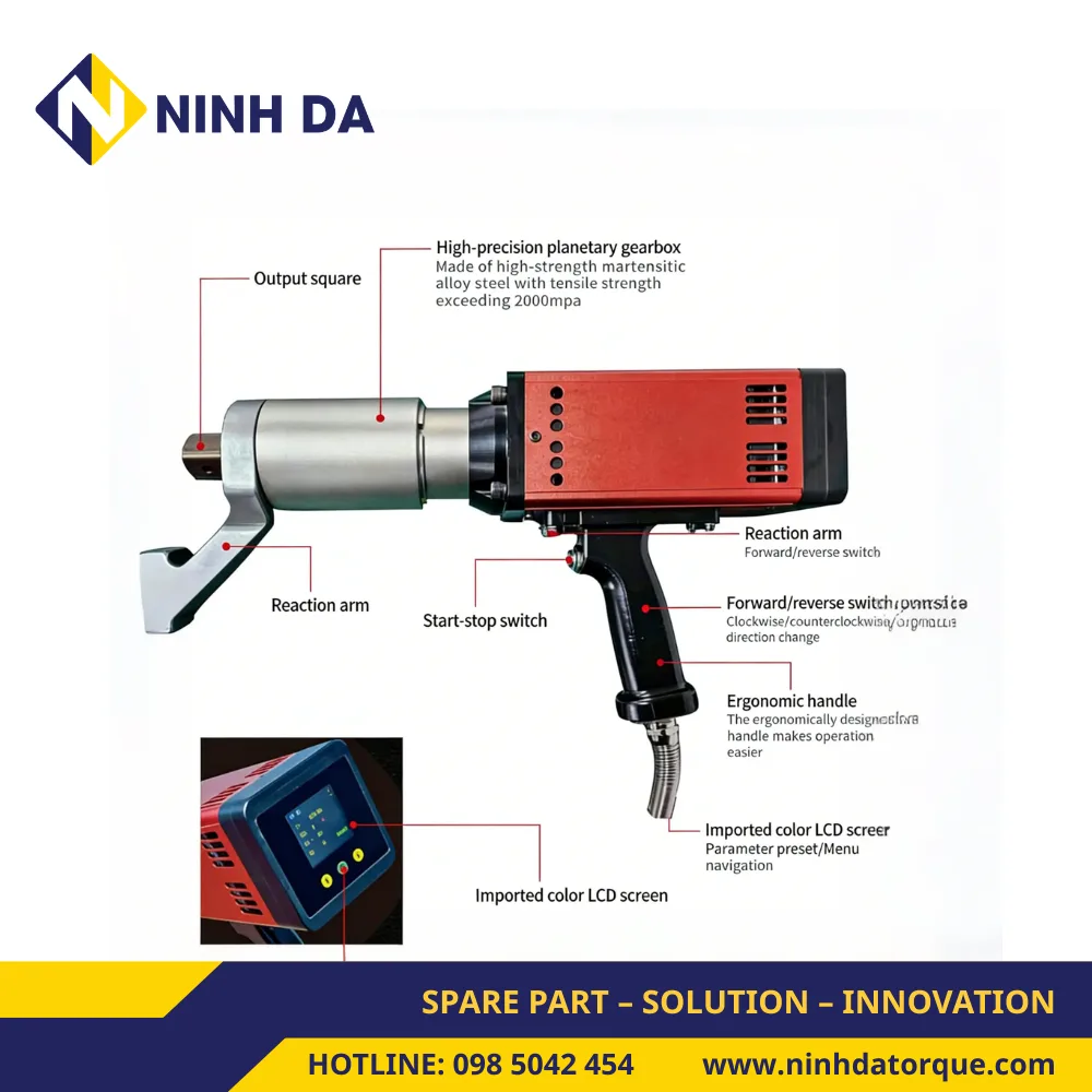 Cờ Lê Lực Điện Servo Tích Hợp SZL Series 1 Cờ lê lực điện servo tích hợp SZL Series
